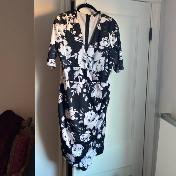 Fashion to Figure black and white dress - Picture 1 of 3